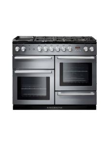 Rangemaster 106100 Nexus 110cm Stainless Steel Dual Fuel Range Cooker