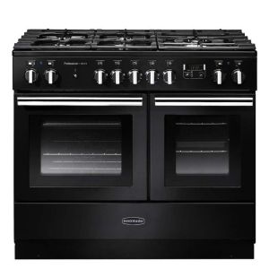 Rangemaster PROPL100FXDFFGB/C 123350 PROFESSIONAL PLUS 100 FX Dual Fuel GLOSS BLACK