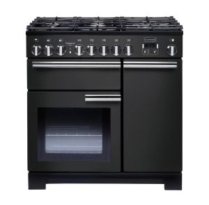 Rangemaster PDL90DFFCB/C 125930 PROFESSIONAL DL 90 Dual Fuel CHARCOAL BLACK