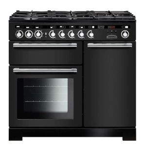 Rangemaster EDL100DFFCB/C 127700 ENCORE DL 100 Dual Fuel CHARCOAL BLACK/CHROME