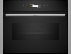 Neff C24MR21N0B N 70 Compact 45cm Oven with Microwave