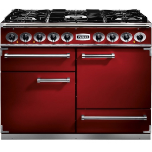 Falcon F1092DXDFRD/NM 87030 FALCON 1092 DX Dual Fuel Cherry Red Nickel