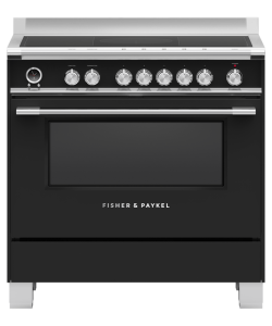 Fisher_Paykel OR90SCI6B1 Black 90Cm Range Cooker Induction Top One Oven