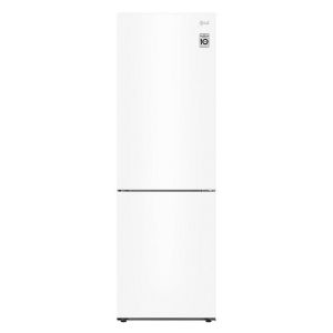 Lg GBB61SWJEC 59.5cm Frost Free Fridge Freezer - White