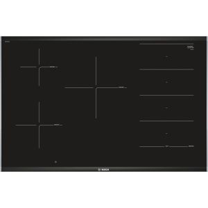 Bosch PXV875DV1E 80cm Flex Induction Hob - Black Glass 