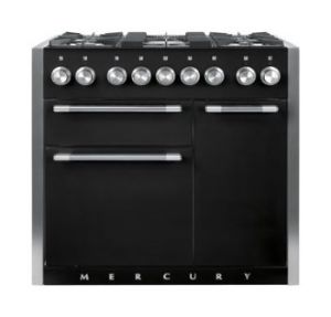 Mercury 1000 Dual Fuel - Liquorice- Range cooker - 93120 (MCY1000DFLQ)