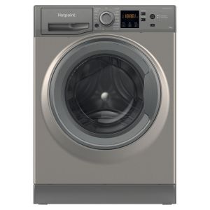 Hotpoint NSWM1046GGUK freestanding front loading washing machine