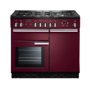 Rangemaster Professional Plus 100cm Dual Fuel - Cranberry (92620)