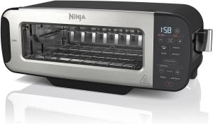 Ninja ST200UK 3-in-1 2 Slice Toaster - Grill and Panini Press - Black