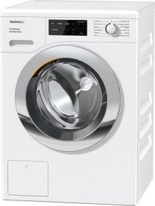 Miele WEG365 White 9kg Honeycomb drum with pre-ironing, 1400rpm spin Washing Machine