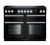 Rangemaster NEXSE110EIBL/C 118240 Black / Chrome Nesux Se 110 Induction Range Cooker