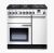 Rangemaster 98960 Professional Deluxe White 90cm Dual Fuel Range Cooker