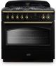 Rangemaster CLAS90FXDFFSL/B 128340 Classic FX 90 Dual Fuel SLATE/BRASS