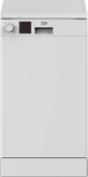 Beko DVS05C20W Dishwasher, Slimline