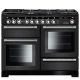 Rangemaster EDL110DFFCB/C 127660 ENCORE DL 110 Dual Fuel CHARCOAL BLACK/CHROME