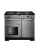 Rangemaster Kitchener 100cm Gas Range Cooker 111930 Stainless Steel and Chrome
