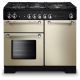 Rangemaster Kitchener 100cm Gas Range Cooker 111960 Cream and Chrome