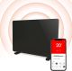 Igenix IG9521BLWIFI Glass Panel Heater - Black