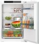 Bosch KIR21VFE0G 88x53 built in fridge, Multibox, LED, 4 glass shelves, Fixed hinge